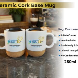 Ceramic Cork Base Mug - JC014PG