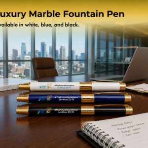 Luxury Marble Fountain Pen - JC015PG