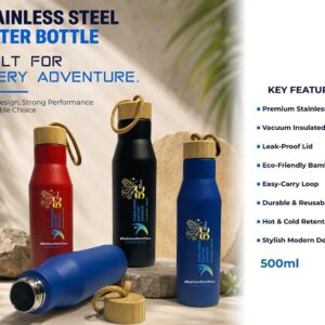 Stainless Steel Water Bottle - JC020PG